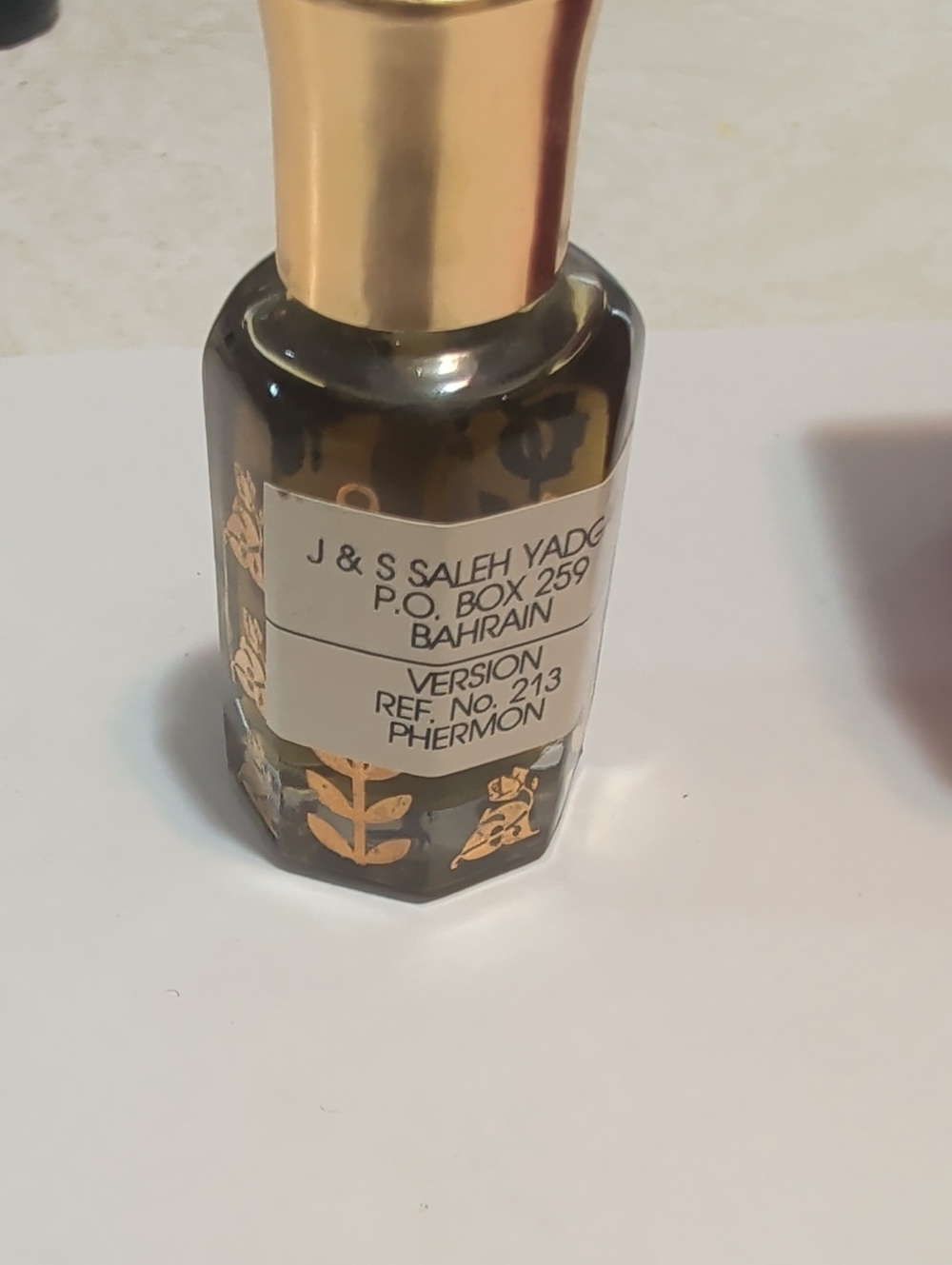 Gold-Cap Amber Facial Oil -